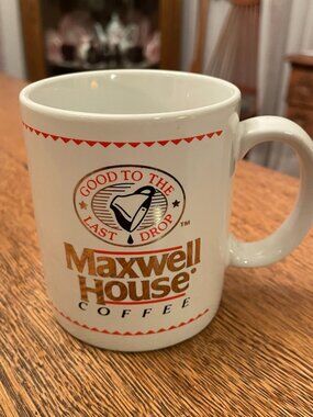 Vintage Maxwell House Rolling Stone The Photographs Coffee Cup Mug 11 ounces